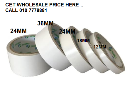 DOUBLE SIDED TISSUE TAPE 12MM X 10Y