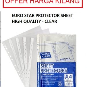 A4 PROTECTOR SHEETS EURO STAR 305A