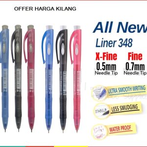 STABILO 348 BALL PEN CLICK RETRACTABLE