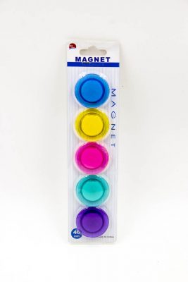 MAGNETIC BUTTON 40 MM 5 PCS/PKT