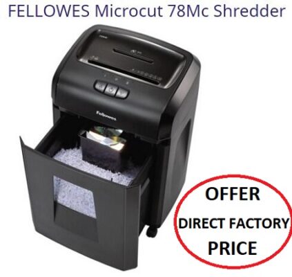 FELLOWES 75CS SHREDDER MACHINE MALAYSIA | FELLOWES 78MC