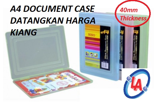 NISO DC8140 A4 DOCUMENT CASE BOX