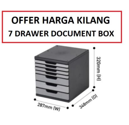 7 DRAWER DOCUMENT CABINET