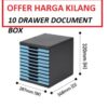 10 DRAWER A4 DOCUMENT CABINET