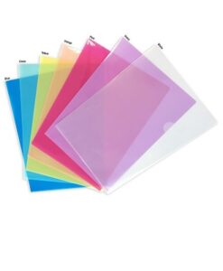 Colour L Shape Folder A4 PP