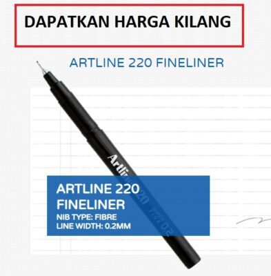 ARTLINE 220 FINE 0.2MM MARKER