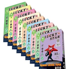 A4 Colour Paper 80gsm Yellow | Kertas Warna 80gsm| Light Colour Paper| Copier Paper 