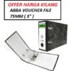 ABBA VOUCHER FILE 75MM ( 3" )