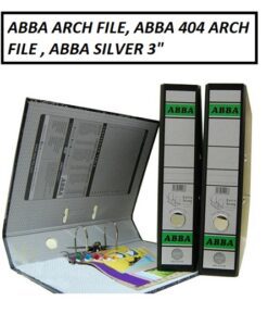 ABBA ARCH FILE 3" | ABBA FILE 404 SILVER