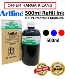 ARTLINE PERMANENT MARKER INK REFILL 500ML