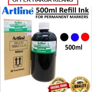 ARTLINE PERMANENT MARKER INK REFILL 500ML