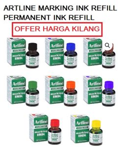 Artline Permanent Marking Ink Refill 20ml