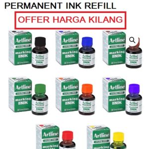 Artline Permanent Marking Ink Refill 20ml