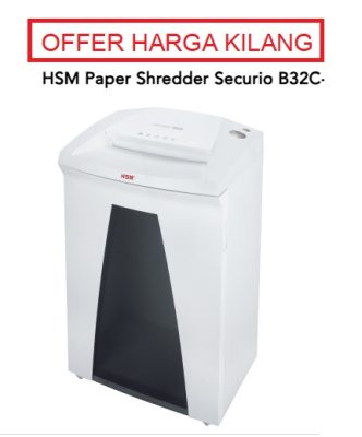 HSM PAPER SHREDDER SECURIO B32C