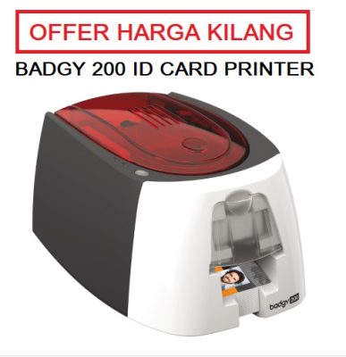 BADGY ID CARD PRINTER ( BADGY 200 )