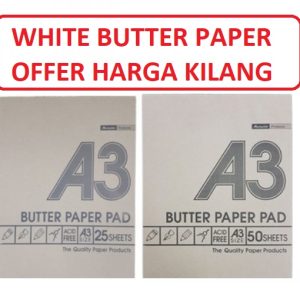 A3 BUTTER PAPER PAD