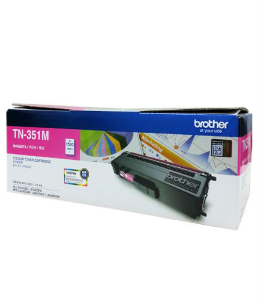Brother TN 351M Toner Cartridge ( Magenta )