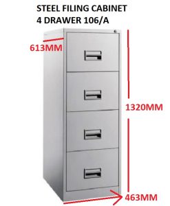 4 DRAWER FILING CABINET MALAYSIA