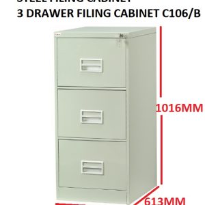 3 DRAWER FILING CABINET