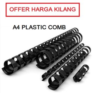 A4 PLASTIC COMB BINDING