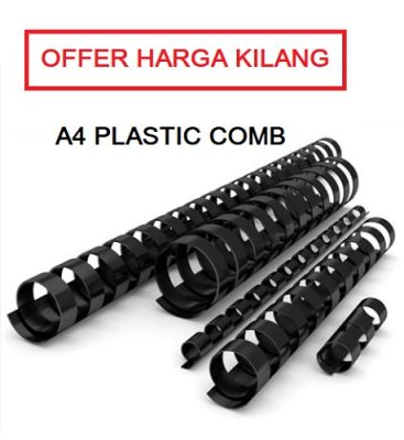 A4 PLASTIC COMB BINDING