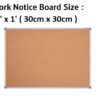 CORK NOTICE BOARD 1' x 1'