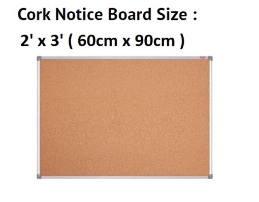 CORK NOTICE BOARD 2' x 3'