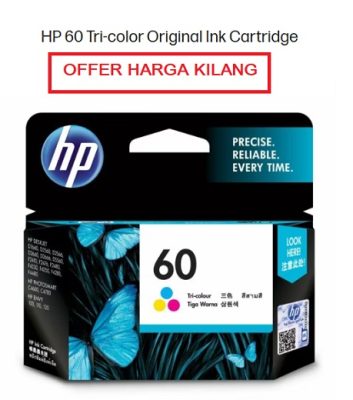 HP 60 Color Ink Cartridge ( CC643WA )