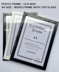 A4 WOOD FRAME PHOTO FRAME