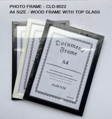 A4 WOOD FRAME PHOTO FRAME