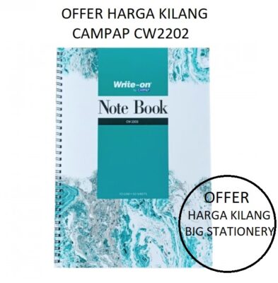 CAMPAP CW2202 WRITE-ON NOTE BOOK