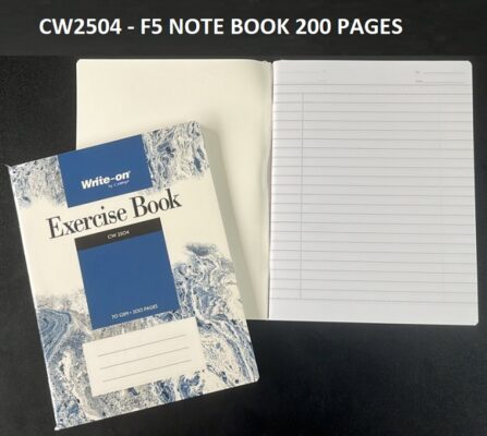 CAMPAP CW2504 WRITE-ON EXERCISE BOOK 