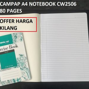 CAMPAP WRITE-ON A4 NOTEBOOK