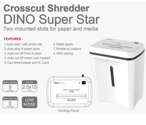 dino super star paper shredder