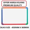 MAGNETIC WHITEBOARD A3 SIZE