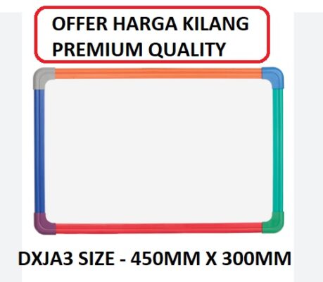MAGNETIC WHITEBOARD A3 SIZE