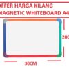 MAGNETIC WHITEBOARD A4 SIZE