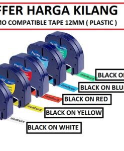 DYMO LETRATAG TAPE 12MM COMPATIBLE