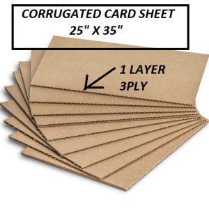 CORRUGATED CARD SHEET 25