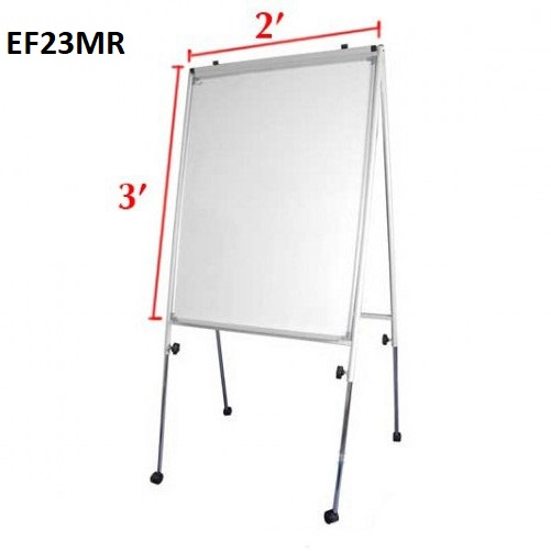 FLIP CHART 2' X 3' WITH AND ROLLER FLIP CHART BOARD 60CM X