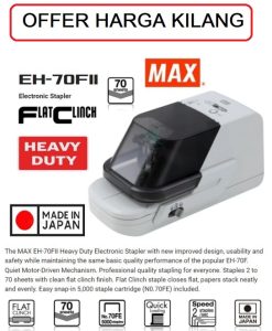 MAX ELECTRONIC STAPLER EH-70FII