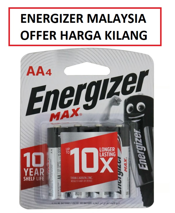 ENERGIZER AAA BATTERY 4'S Big Stationery