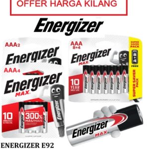 ENERGIZER AAA ALKALINE BATTERY