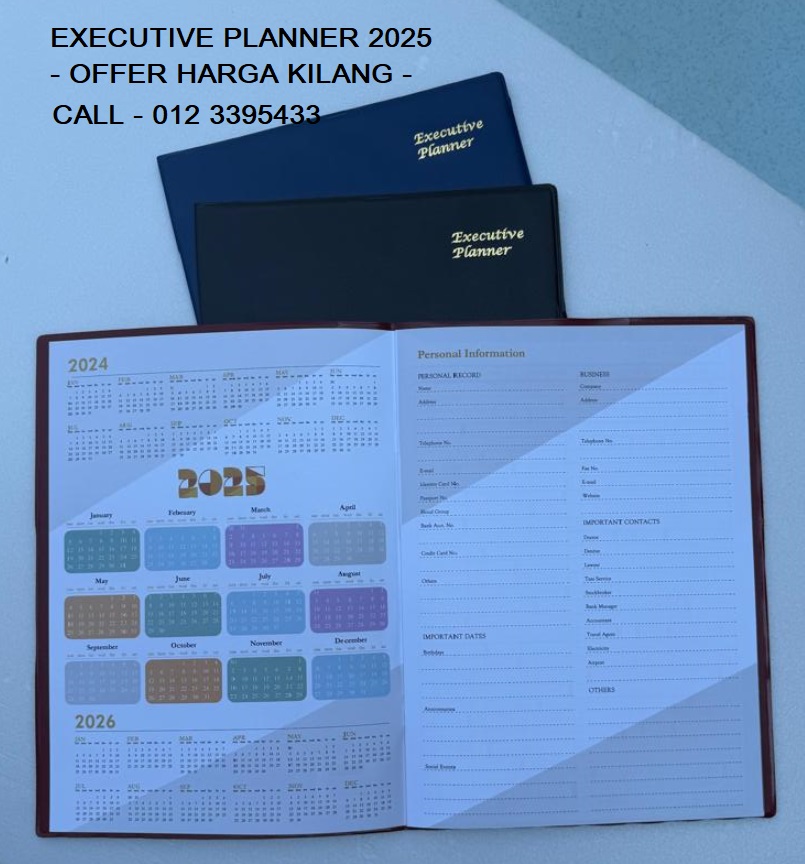 EXECUTIVE PLANNER 2025 EXECUTIVE PLANNER 2025