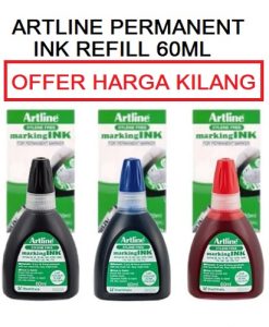Artline Permanent Marking Ink Refill 60ml