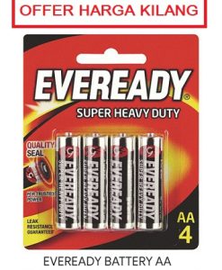 EVEREADY SUPER HEAVY DUTY AA ( 4PCS/PK )