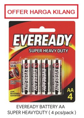 EVEREADY SUPER HEAVY DUTY AA ( 4PCS/PK )