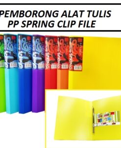 PP PLASTIC SPRING CLIP FILE