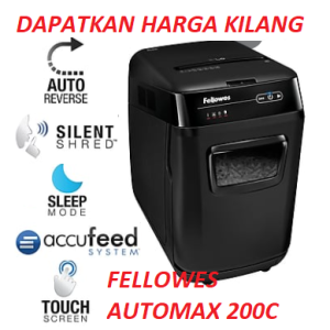 FELLOWES AUTOMAX 200C PAPER SHREDDER