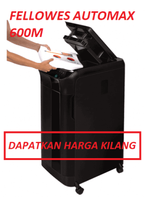 FELLOWES AUTOMAX 600M PAPER SHREDDER